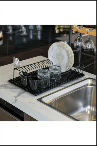 Hagen Bulaşık Kurutma Sepeti Ömür Boyu Kesinlikle Paslanmaz Bulaşıklık Bulaşı...