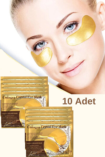 Uniquem Gözaltı Kolajen Maskesi Canlandırıcı Collagen Mask 10 Adet