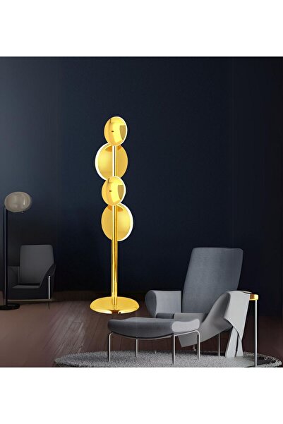 RONİSU AYDINLATMA Astra Disk Lambader Led Ayaklı Lambader