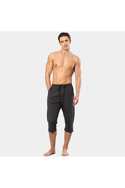Cacharel Anthracite Capri Single Bottom 2233 - Modal Fabric