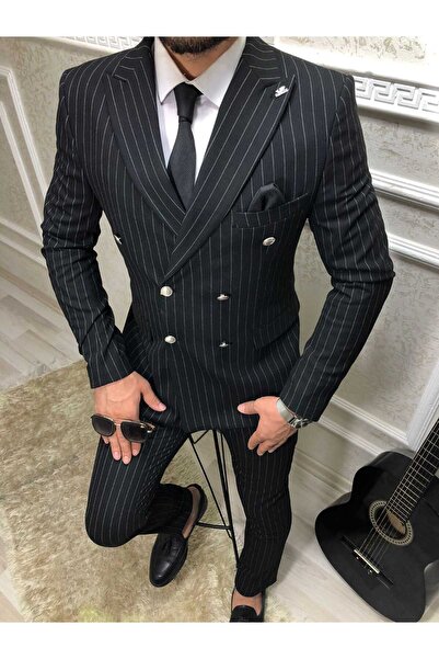 tomıross بدلة رجالية إيطالية بقصة ضيقة Tkmelbs-8682