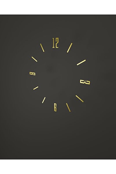 MetaQuartz Aksesuar Gold Rakam ( 3 - 6 - 9 - 12 ve Çubuk Rakam )