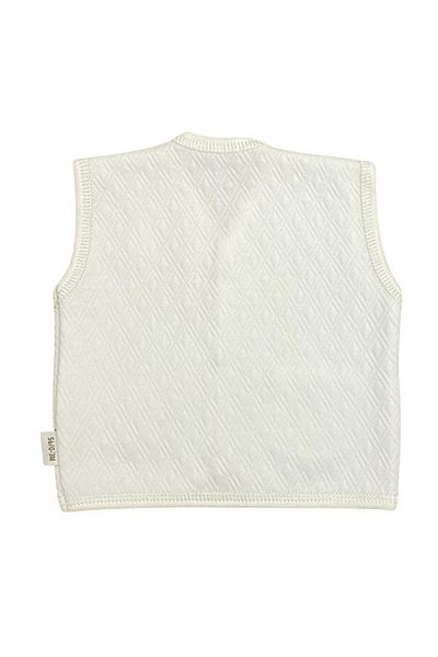PATSAN Quilted Seasonal Baby Vest Bear And Fish