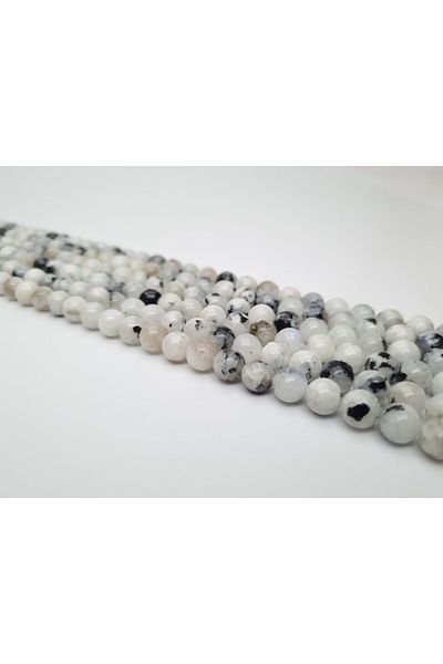 Yüksel Boncuk 8 mm Moonstone - Σειρά φυσικών πέτρων