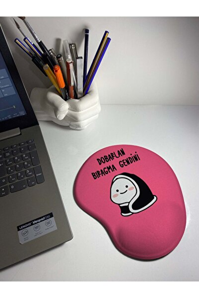 rakkun shop لوحة ماوس دوبارلان بيراغما جينديني مطبوعة مع دعم للمعصم