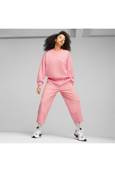 Puma Pantaloni din țesătură din velur DOWNTOWN