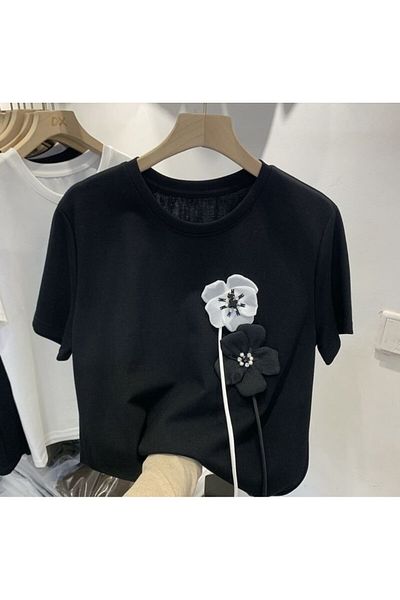 Pulli Collection Tricou cu design de bază noul sezon