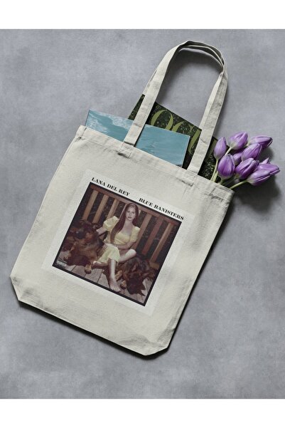 redame Lana Del Rey Blue Banisters Album Cover Album Cover Cloth Bag Tote Bag