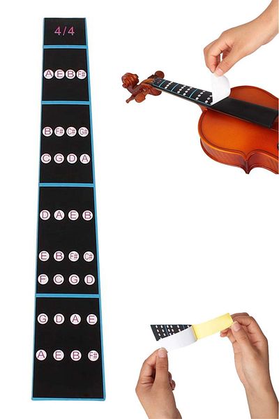 Midex Stcv-144 Note Sticker for Violin - 4/4