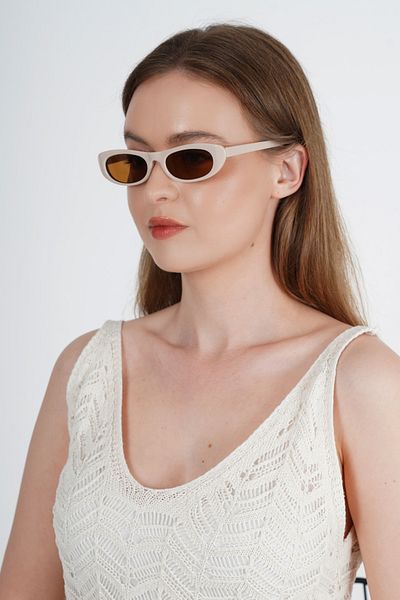 LOOKUP UV400 Protection Unisex Sunglasses - Glass and Frame Vintage Retro