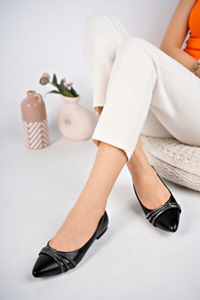 StWenn Women's Ballerinas Comfortable Orthopedic Sole Leather Skin Mother Shoes