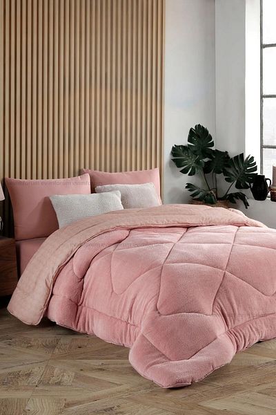 LilaMOON Luxury Oversize Double Sided Welsoft Quilt - 215x235