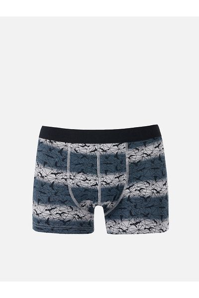 Colin's Regular Fit Printed Anthracite Men's Boxers
