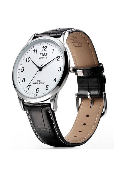 Q&Q Thin Case Classic Men's Wristwatch