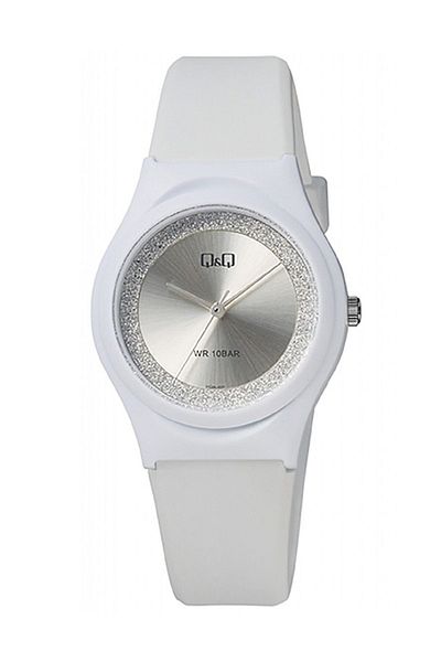 Q&Q Women's Wristwatch with Waterproof Silicone Band