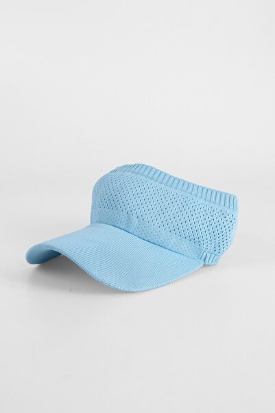 Kapin قبعة تنس تريكو زرقاء للأطفال