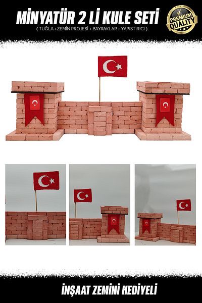 Mini Nalbur Miniature Castle Set