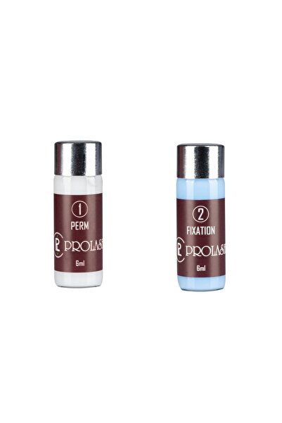 Prolash Lifting Kirpik Lifting Seti 1 Nolu  Kıvırıcı ve 2 Nolu Sabitleyici Solüsyonları