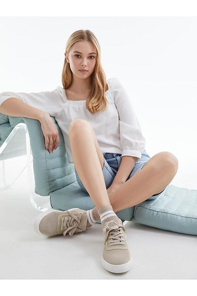 LC Waikiki Pantofi sport pentru femei LCW STEPS cu șireturi