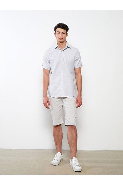 LC Waikiki Ανδρικό κοντομάνικο πουκάμισο LCWAIKIKI Classic Regular Fit