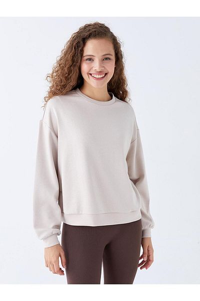 LC Waikiki Γυναικείο φούτερ XSIDE Crew Neck Oversize