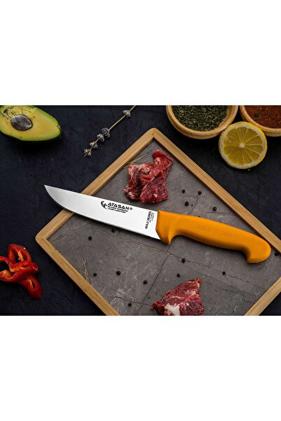 ATASAN Mutfak Bıçağı Et Ekmek Meyve Sebze Şef Bıçağı Gold Serisi Keskin Bıçak...
