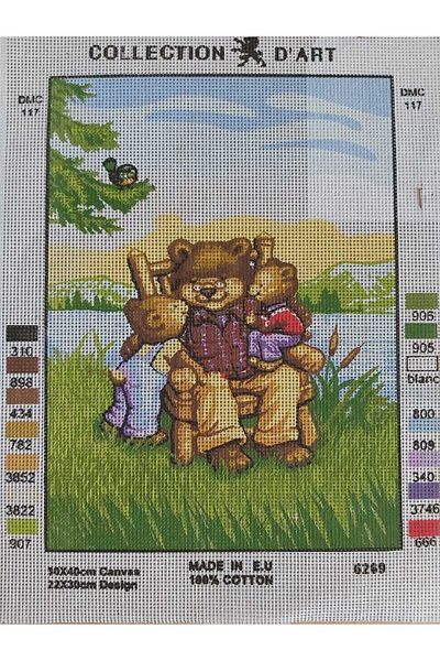collection d'art 30*40 Cm Canvas Printed Tapestry Without String