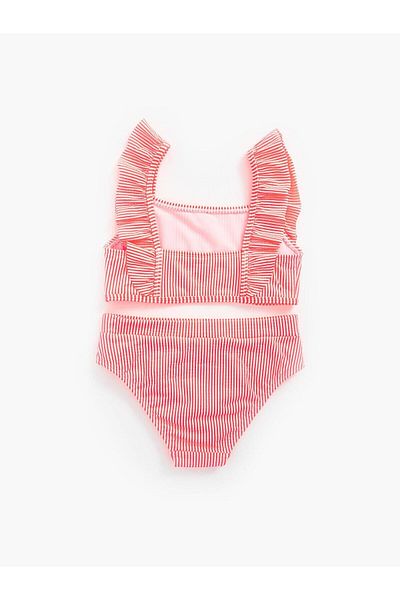 LC Waikiki LCW Παιδικό κοριτσίστικο ριγέ μπικίνι