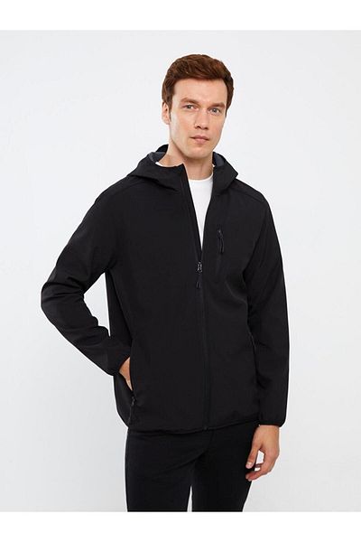 LC Waikiki Ανδρικό παλτό με κουκούλα LCWAIKIKI Classic Standard Fit