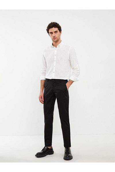 LC Waikiki Ανδρικό παντελόνι Chino LCWAIKIKI Classic Slim Fit Gabardine