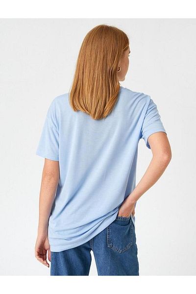 Koton Tricou imprimat cu mânecă scurtă cu decolteu