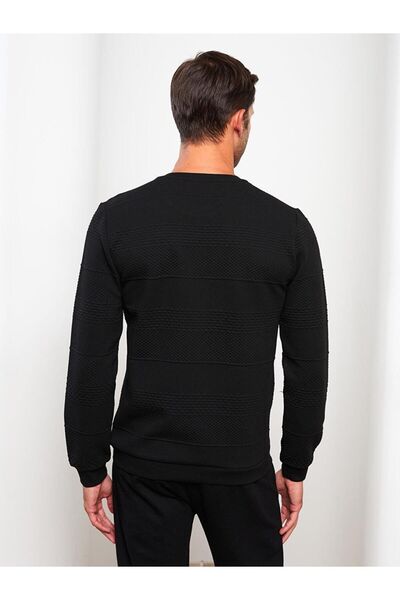 LC Waikiki LCW Vision Bisiklet Yaka Uzun Kollu Erkek Sweatshirt