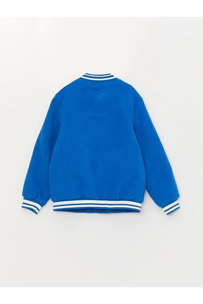 LC Waikiki Kolej Yaka Erkek Çocuk Kaşe Mont