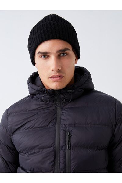 LC Waikiki Ανδρικό πουπουλένιο παλτό με κουκούλα LCW Active Comfortable Fit