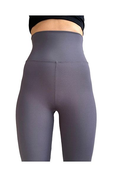 The muscey Women's Extra High Waist Tights Smoked