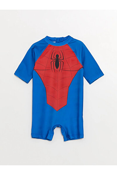 LC Waikiki LCW baby Spiderman Baskılı Erkek Bebek Mayo