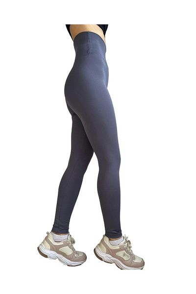 The muscey Women's Extra High Waist Tights Smoked