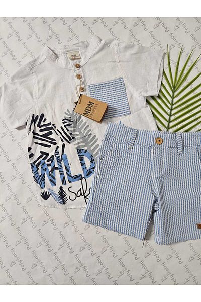 Midimod Boy - Blue Shorts Set of 2
