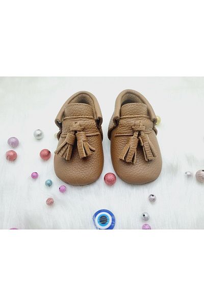 Tiny Genuine Leather Tan Tassel - Comfortable Wear and Anatomical Base Dress