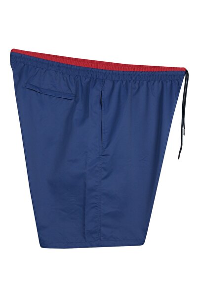 marufshop Ανδρικά σορτς μαγιό μεγάλου μεγέθους - Μεταξύ 115-194 κιλών, Indigo Dekons