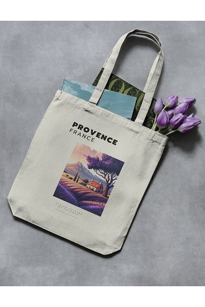 redame Provence I Cloth Tote Bag - Cities Series, French Bag