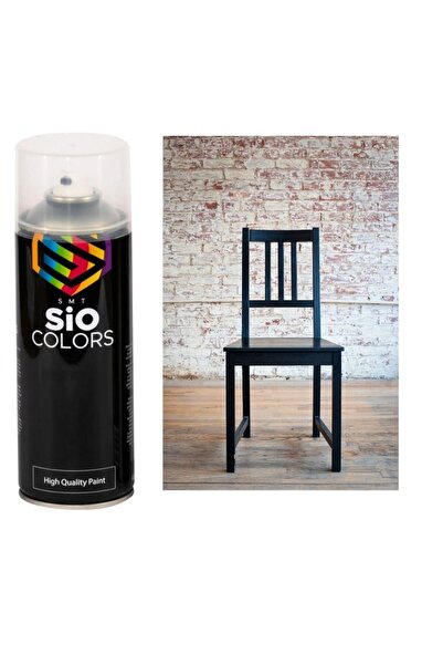 sıocolors DEMİR&AHŞAP&PLASTİK SANDALYE BOYASI ÖZEL YAPIM AKRİLİK SPREY BOYA 400 ML