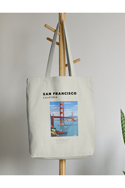 redame حقيبة قماش كاليفورنيا سان فرانسيسكو - حقيبة حمل سلسلة المدن