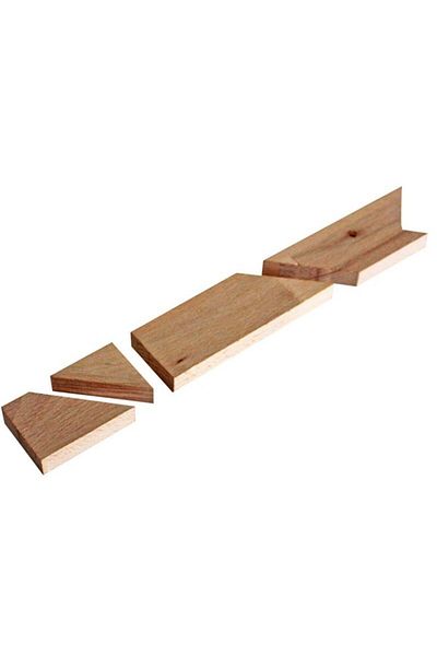 5 Sense Wooden Bemi T Tangram - Model 1451
