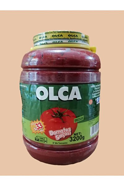 OLCA GIDA Olca Domates Salçası 3200 gr 33 Brix