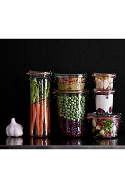 Weck Buzdolabı Yemek Saklama Seti ( 6 Adet )