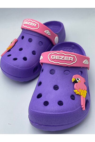 GEZER Papuci pentru baieti - cu model PAPAGAN