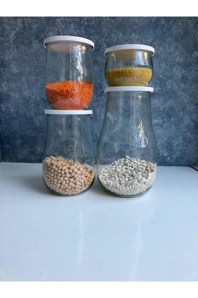 Weck Lale Plastik Kapak Mix Set