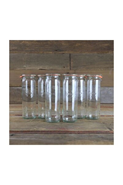 Weck 600 Ml Silindir Set ( 6 Adet) Wcktop