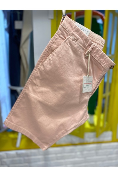 Perecoma Corcotti ŞORT SLİM FİT %100 PAMUK COTTON LİKRALI